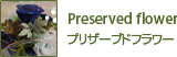 Preserved flower／プリザーブドフラワー